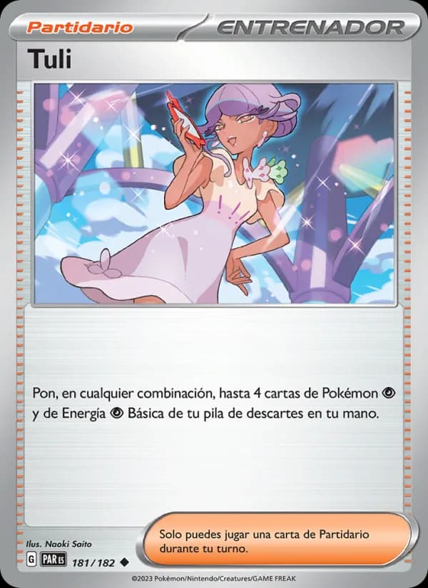 Tuli card in Spanish