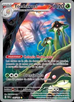 Toedscruel card in Spanish