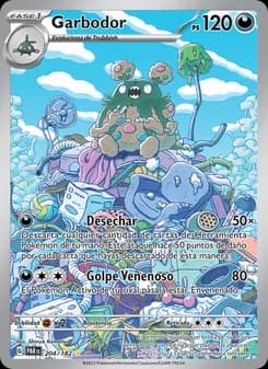 Garbodor card in Spanish