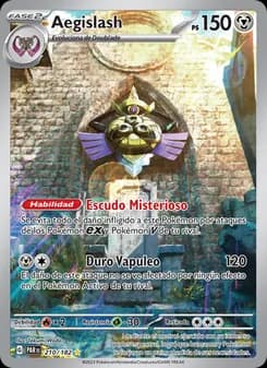 Aegislash card in Spanish
