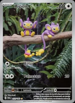 Aipom card in Spanish
