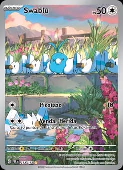 Swablu card in Spanish