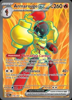 Armarouge ex card in Spanish