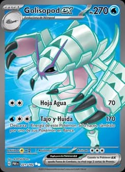 Golisopod ex card in Spanish