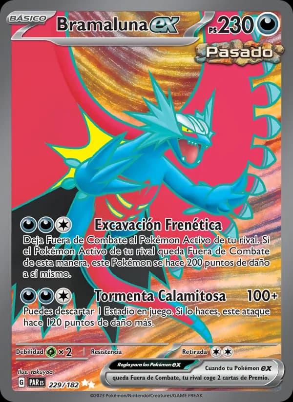 Bramaluna ex card in Spanish
