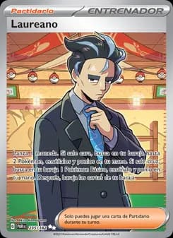 Laureano card in Spanish