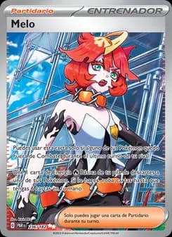 Melo card in Spanish