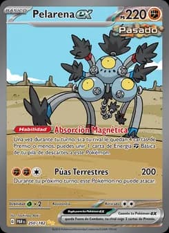 Pelarena ex card in Spanish