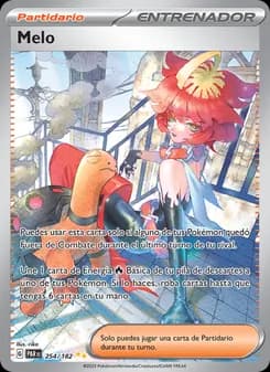 Melo card in Spanish