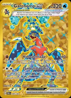 Garchomp ex card in Spanish
