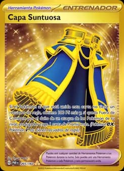 Capa Suntuosa card in Spanish