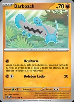 Barboach card in Spanish