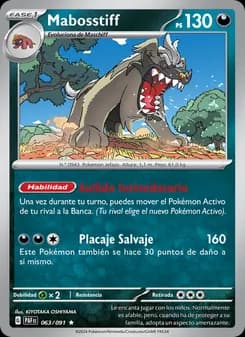 Mabosstiff card in Spanish
