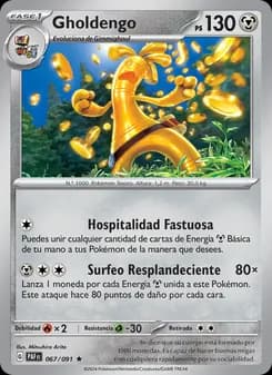 Gholdengo card in Spanish
