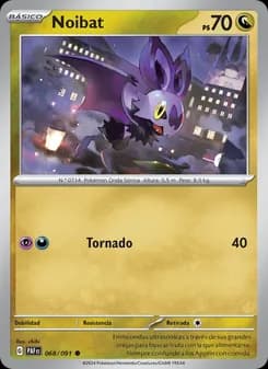 Noibat card in Spanish