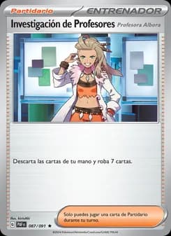 Investigación de Profesores card in Spanish
