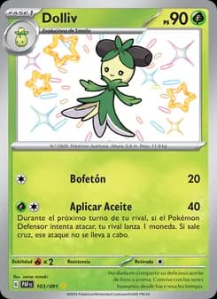 Dolliv card in Spanish