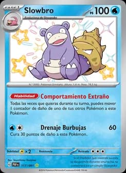 Slowbro card in Spanish