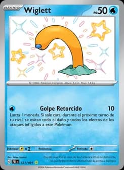 Wiglett card in Spanish