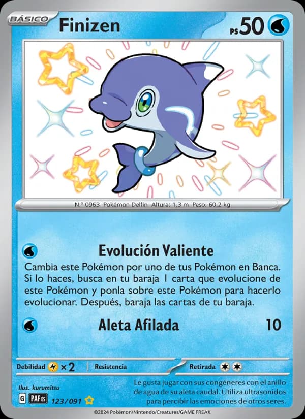 Finizen card in Spanish