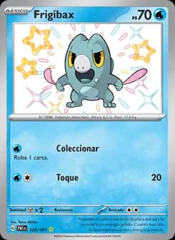 Frigibax card in Spanish