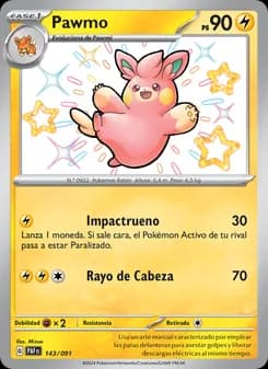 Pawmo card in Spanish