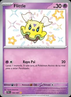 Flittle card in Spanish