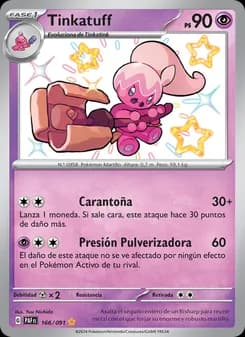 Tinkatuff card in Spanish