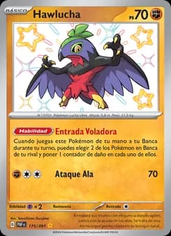 Hawlucha card in Spanish