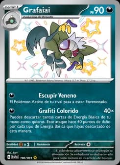 Grafaiai card in Spanish