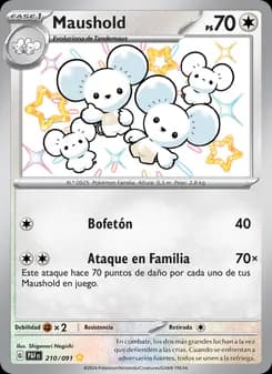 Maushold card in Spanish
