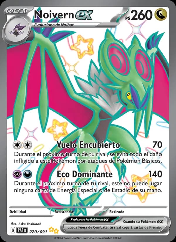 Noivern ex card in Spanish
