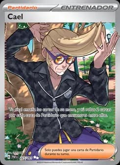 Cael card in Spanish
