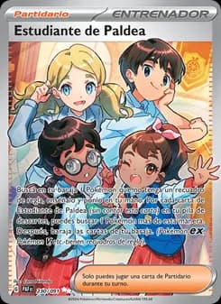 Estudiante de Paldea card in Spanish