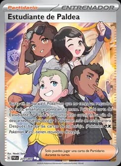 Estudiante de Paldea card in Spanish
