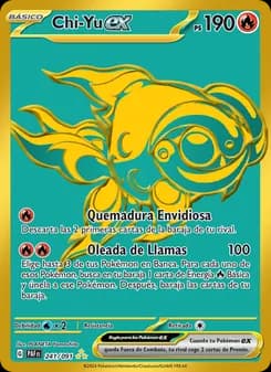 Chi-Yu ex card in Spanish