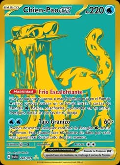 Chien-Pao ex card in Spanish