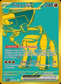 Ting-Lu ex card in Spanish