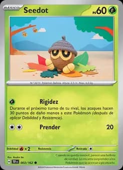 Seedot card in Spanish