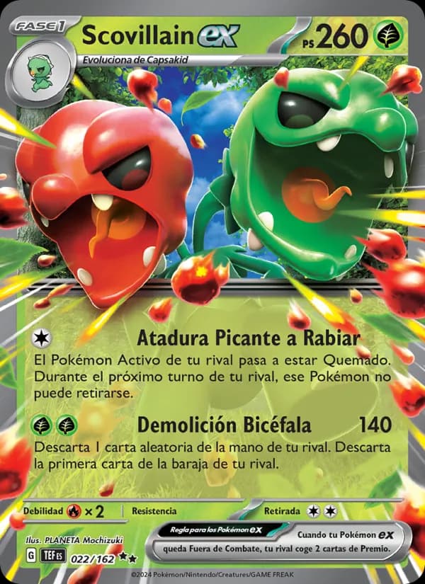 Scovillain ex card in Spanish