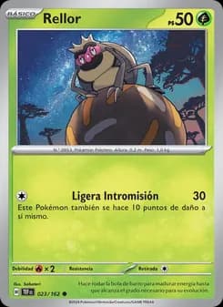 Rellor card in Spanish
