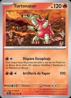 Turtonator card in Spanish