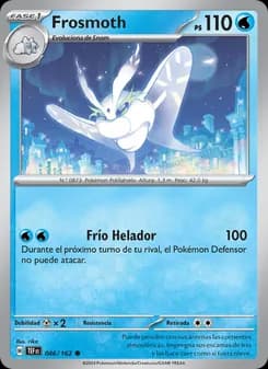 Frosmoth card in Spanish