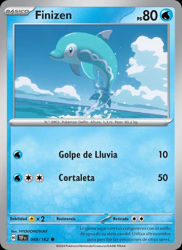 Finizen card in Spanish