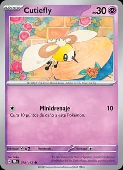 Cutiefly card in Spanish
