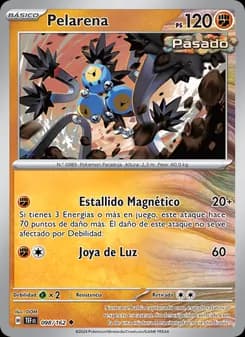 Pelarena card in Spanish