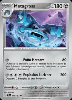 Metagross card in Spanish