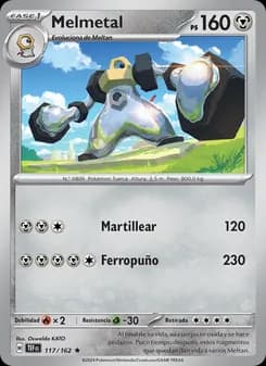 Melmetal card in Spanish