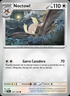 Noctowl card in Spanish
