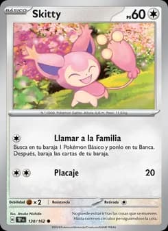 Skitty card in Spanish